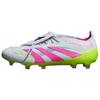Adidas Кроссовки Predator 24 Elite Foldover Tongue FG Celestial Victory Pack Unisex White Cloud-White Lucid-Pink ID8967