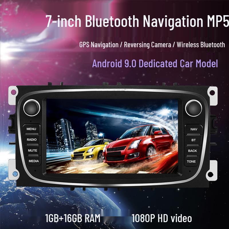 7-inch Android GPS Navigation for Ford 06-11: Capacitive Screen Carplay MP5 Player