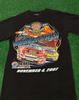 Винтажная футболка NASCAR Dickies 500 Двусторонняя VTG Техас 2007 90-е Y2K Мужская Средний