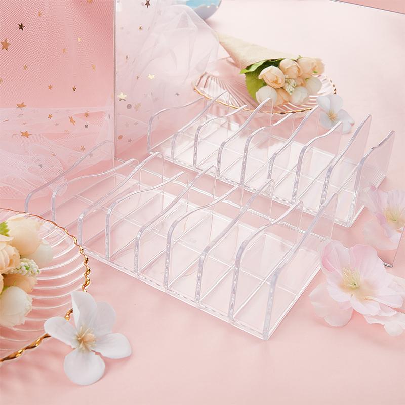 1Pc Eyeshadow Palette Organizer Storage Tray Makeup Tools Compartment Holder