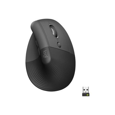Logitech Lift for Business Vertical Ergonomic Mouse 4000 DPI Graphite