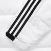 Adidas Puffy Sleeve Side Stripe Sports Warm Hooded Down Jacket Men Outerwear White IT8731