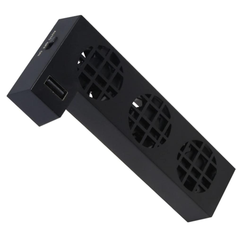 USB Cooling Fan Compatible with Xbox One X Console, Cooling System Compatible with 3 Cooling Fans and 2.0 USB Port - Only Compatible with Xbox One X