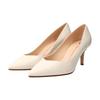 Pumps Pointed Toe Plain Pumps F41103 Cm [Fabiorsconi] Women's Off-white 22.5