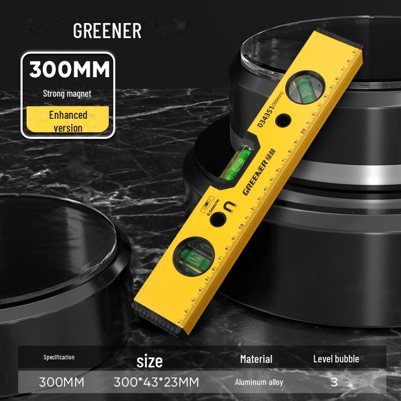 Green Forest Mini Высокоточные алюминиевые магнитные весы уровня