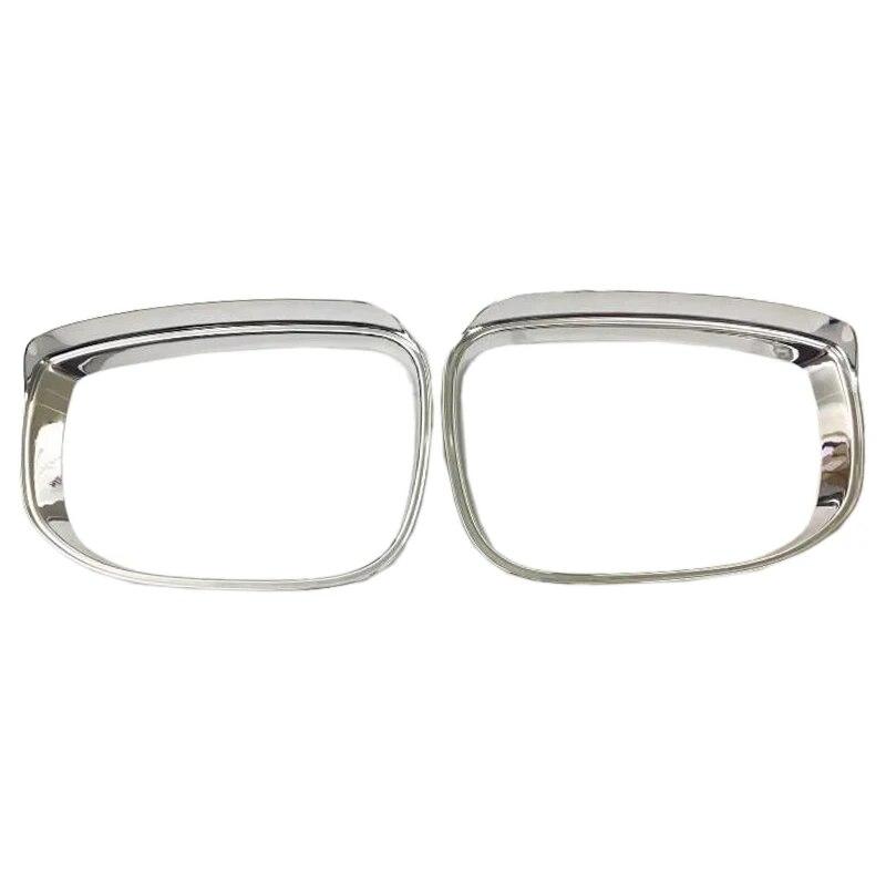 2 шт. автомобильное хромированное зеркало заднего вида из АБС-пластика, чехлы для бровей от дождя, накладка для Mazda CX-5 CX5 2017 2018, боковое зеркало, солнцезащитные козырьки от дождя, накладка