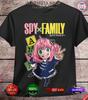 Spy X Family T-Shirt Anya Forger Yor Loid Anime Japanese Tee Shirt Manga Kawaii