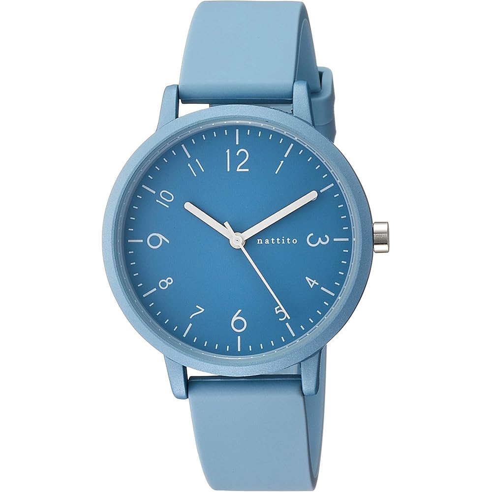 Полевые часы Analog Watch YM007-4 Синий силиконовый ремешок Женские