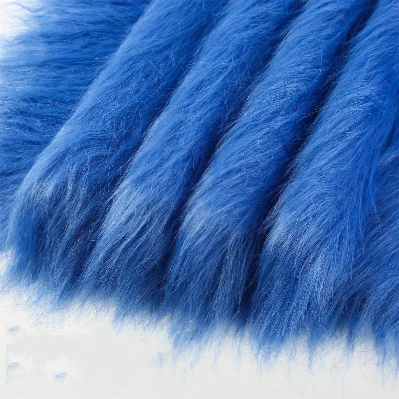 12 см 100x180 см искусственный плюшевый мех ткань для реквизита для фотографий своими руками стул декоративный фон плюшевый коврик игрушка для животных кукольная ткань