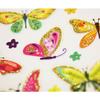 Stickers - Butterflies - Glitter - 1.8 Cm