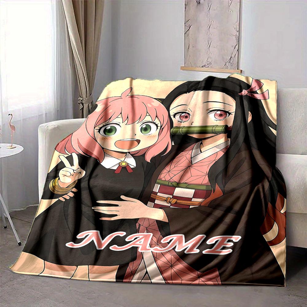 Custom 1pc Name's Journey Through Time Blanket, Soft And Comfortable Blanket, Casual Warm, Camping Travel Blanket, Birthday Gift Q913111