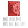 10Pcs/Set European Carved Personalized Business Wedding Invitation Cards Party