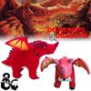 Плюшевая игрушка Красный Дракон из Dungeons & Dragons Идеальный подарок для фанатов!
