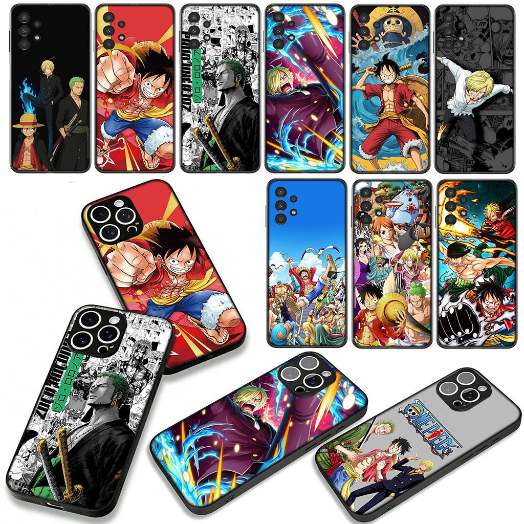 for Motorola Moto Edge 70 60 Fusion 40 NEO 20 Pro G Stylus G56 G96 G73 G52 G41 G42 G51 Case Luffy One Roronoa Zoro Piece Sanji