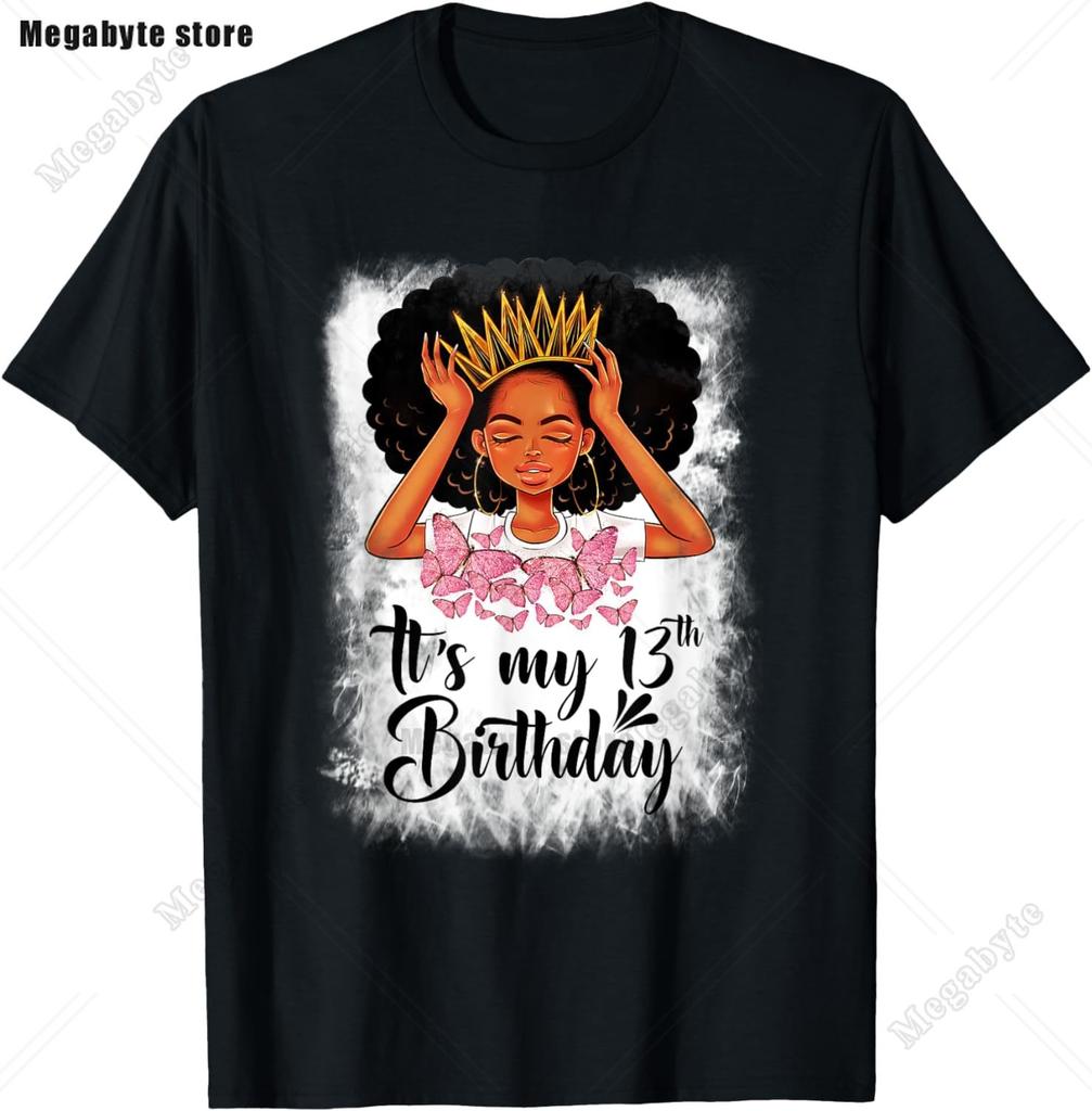 13th Birthday Game Level 13 Unlocked Official Teenager Gamer TShirt Unisex Women Soft Printed Clothing Streetwear Graphic T Shirts