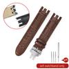 Для часов Swatch из воловьей кожи с пряжкой-бабочкой, мягкие удобные аксессуары, мужские 21 мм Yrs403 412 402G дугообразные ремешки для часов