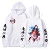 Autumn Winter Kamado Nezuko Cosply Hoodie Women Casual Streetwear Sweatshrit Kimetsu No Yaiba Hoodies