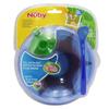 Nuby Assiette Chauffante avec Ventouse et Cuillère +3m Bleu 400ml