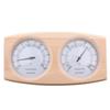 Wood Sauna Thermometer Hygrometer 2 In 1 Sauna Room Humidity Temperature Gauge Indoor Humidity Temperature Measure Tester Meters