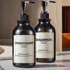 500ML Hotel Shampoo and Shower Gel Separate Bottle Refillable Wall Mounted Hand Sanitizer Box Manual Soap Dispensers