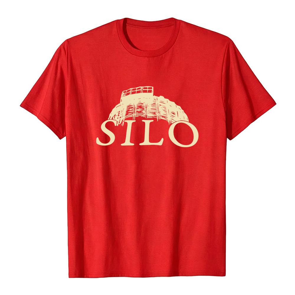 Science Fiction SILO TV Series T-shirt Unisex Streetwear Cotton Short Sleeve Soft Male Tshirts Design Graphic Print Merch Shirt
