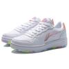 Li-Ning Non-Slip Lightweight Balance Wear-Resistant Low-Top Skate Shoes Women Sneakers White Purple AGCR342-1
