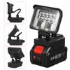 3 Inch LED Work Light for 21V Lithium Batteries Super Bright Outdoor Lighting 120 Degree Rotation