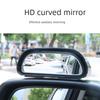 Adjustable Wide-angle Car Rearview Mirror for Improved Visibility and Safety, with Blind Spot and Reversing Feature.