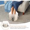 Foot Spa Folding Bucket Travel Basin Tub Folding Water Basin Pedicure Feet Washing Basin Feet Soaking Bag Footbath Tub Insulation Cotton Camping