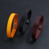 Retro Ethnic Style Handmade Genuine Leather Wristband Cowhide Bracelet Men Internet Famous Personalized Versatile Luxury Jewelry