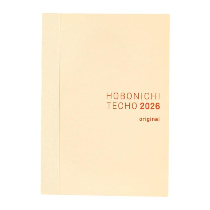 Hobonichi Techo 2026 Original A6 / 1 день на странице / Старт в январе Бежевый