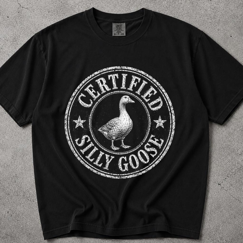 Got Too Silly Goose Comfort Colors ® Shirt, Goose Clothing, Goose Tshirt, Got Too Silly Goose, Silly Goose Tshirt, One Silly Goose