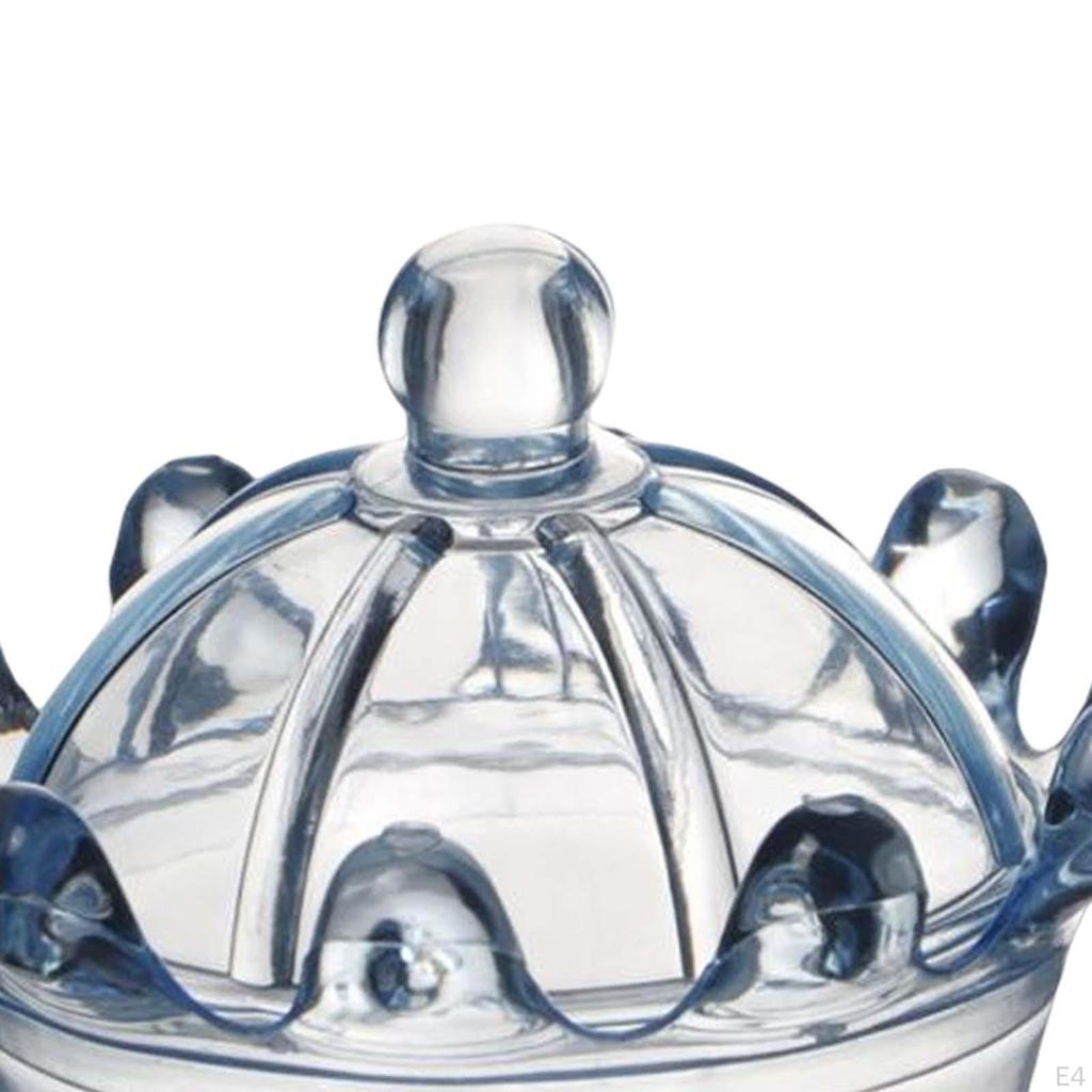 6 Pieces Mini Box Candy Jars Jewelry Storage Gift with Sealed Lids Party