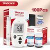Safe-Accu Blood Glucose Meter with 100 Test Strips Diabetes Test Kit In Mmol/L or Mg/dL