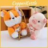 Toy Plush Animal Cartoon Fox Corgi Stuffed Doll Girl Children Birthday Gift