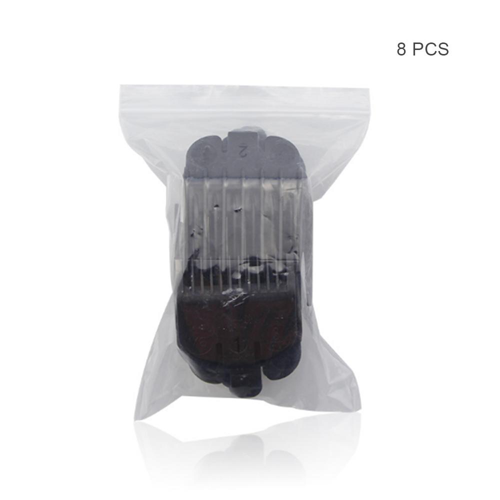 8 шт./комплект, 3 мм-25 мм, универсальная стрижка, зажим для стрижки волос, ограничительная расческа-триммер