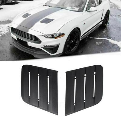 Для Ford MUSTANG GT и Ecoboost 2018 2019 2020 2021+ Передние вентиляционные отверстия капота Капоты Воздухозаборник Крышка ковша Капот Боковые вентиляционные отверстия Изменены