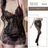 Фиолетовый Pure Desire ночная рубашка с подвязками на чулки ажурное кружево прозрачная кровать сексуальная пижама флирт