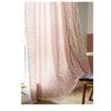Finished Curtains Cotton And Linen Fabric Printing Floral Fresh Small Window Semi-Blackout Balcony Bay Window Curtain
