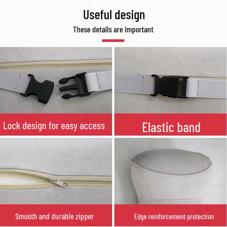 Memory Foam Car Neck and Back Support Pillow