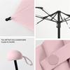 Мини-пять складных 6-костных зонтов, устойчивых к дождю и ветру, защита от ультрафиолета, портативный модный мужской и женский зонтик