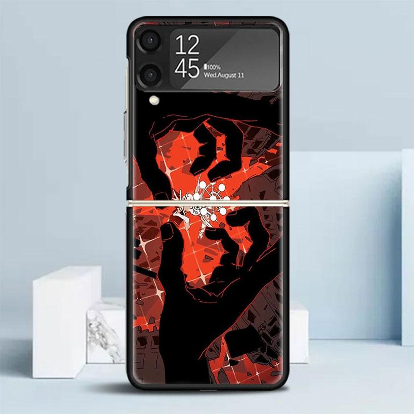 Чехол для телефона Kaisen J-Jujutsu Sukuna Mahoraga для Samsung Galaxy Z Flip7 Flip6 5G Flip5 Flip4 Flip3 ZFlip 7 6 3 4 5 Ударопрочный Bac