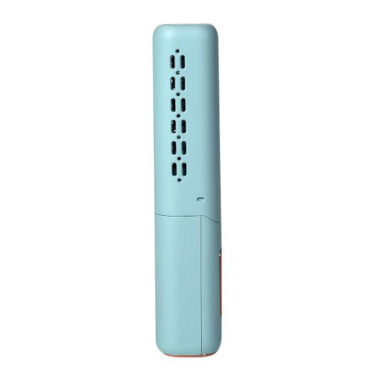 Cordless Ceramic Hairdressing Comb 3 Temperature Adjustable Hair Straightener USB Rechargeable Fast Heating Electric Hair Styling Detangling Brush