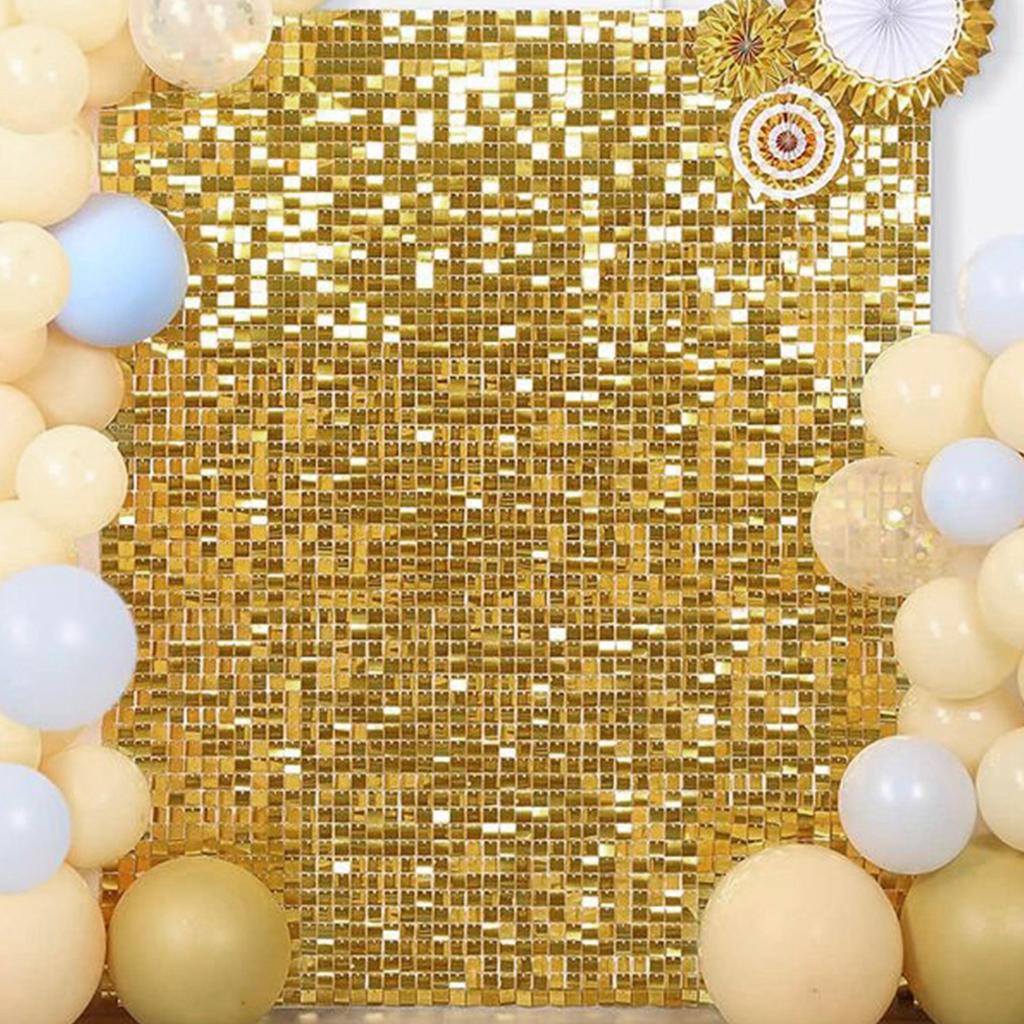 2M Tinsel Glitter Foil Rain Curtain Party Favors Birthday Party Decoration For Home Wall Background Curtain Wedding Supplies