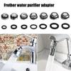18/20/22/24mm To 22mm Faucet Adapter Set With Washer Faucet Connector  Bathroom