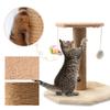 Pet Cat Play and Entertainment Supplies Simple Hemp Column Climbing Frame Rest Toy Stool