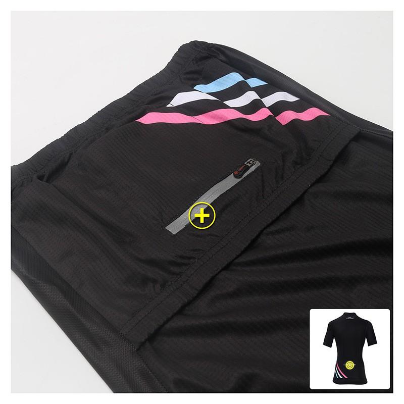 Womens Short Sleeve Cycling Jersey Breathable Quick Dry Bike Top Riding