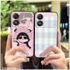 Милый ТПУ чехол для телефона ZTE Blade A34 Защитный Прочный Чехол для телефона Модный дизайн Водонепроницаемый Силиконовый Противоударный