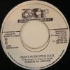 7-дюймовая пластинка FREDDIE MCGREGOR Dont Push Your Luck NONE BCR Internation 1991 Ямайка Регги Ска Даб Б/у