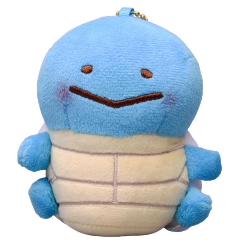 Очаровательные плюшевые брелки-покемоны с Пикачу, Сквиртлом, Чармандером, Бульбазавром и Иви. Идеально для коллекционеров!